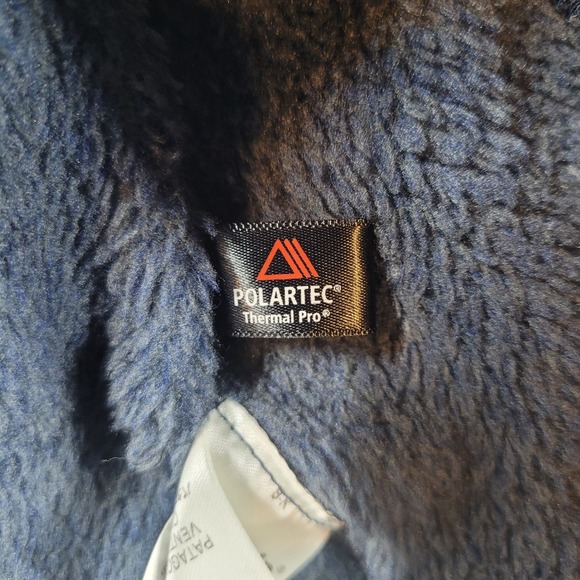 Patagonia Women's Snap-T Polartec Blue Fleece 1/4 Snap Size Medium - Picture 8 of 9